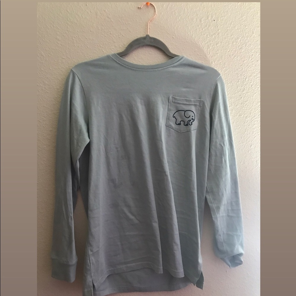 A Long Ivory Ella Sleeve T-shirt